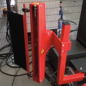 Brazo de corte de enfardadora automática