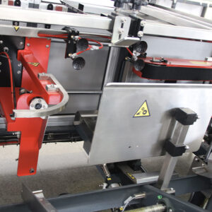 Formadora de cajas automática de alta velocidad 3 Empujadores formadora de cajas iBEM200