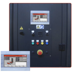 Envolvedora de palets automática iTRM1500 3 Panel de mando envolvedora automática