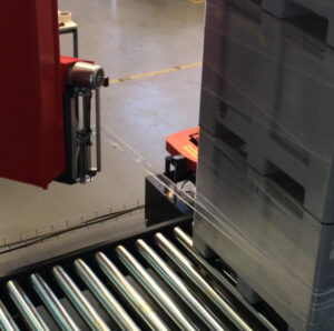 Envolvedora con brazo giratorio y alta producción de palets iARM3500 2 Rodillos enfardadora automatica iARM3500