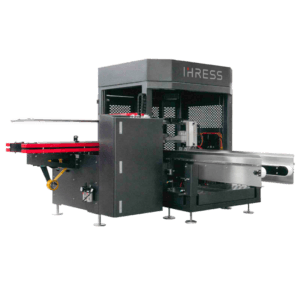 Formadora automática de cajas con brazo robótico