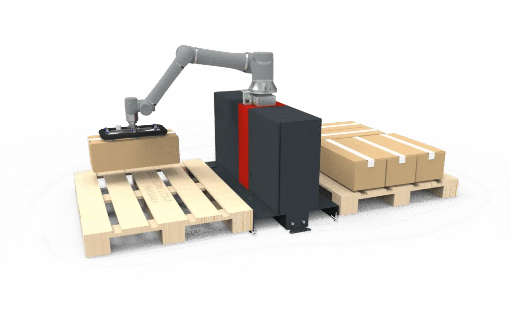 Cobots de paletizado 3 Cobot Robot paletizado colaborativo