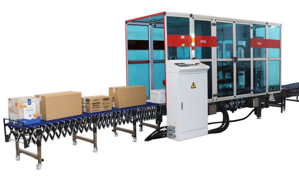 Precintadoras de cajas 3 Precintadora de cajas automática ip45