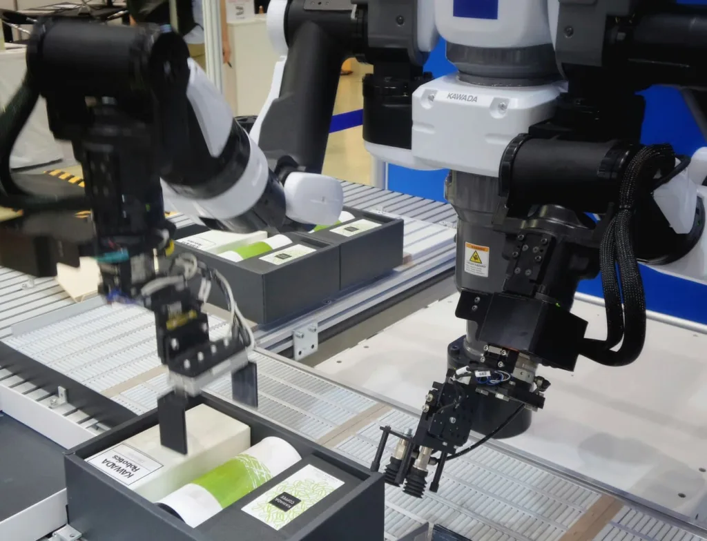 Tipos de robots paletizadores: cobots vs robots industriales tradicionales 5 Tipos de robots paletizadores