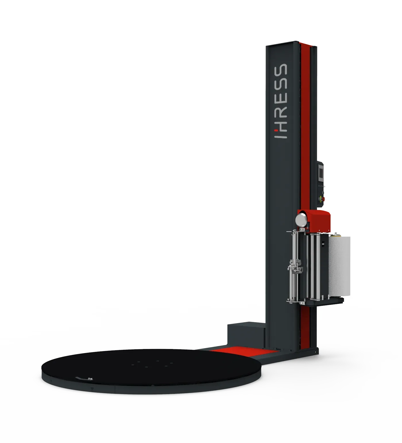 Envolvedora de palets i300 1 Enfardadora de palets con carro de preestiro I300