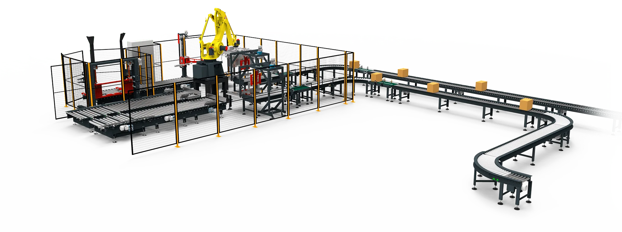 Automatización integral de líneas de embalaje