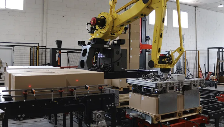 Paletizado para complete lines